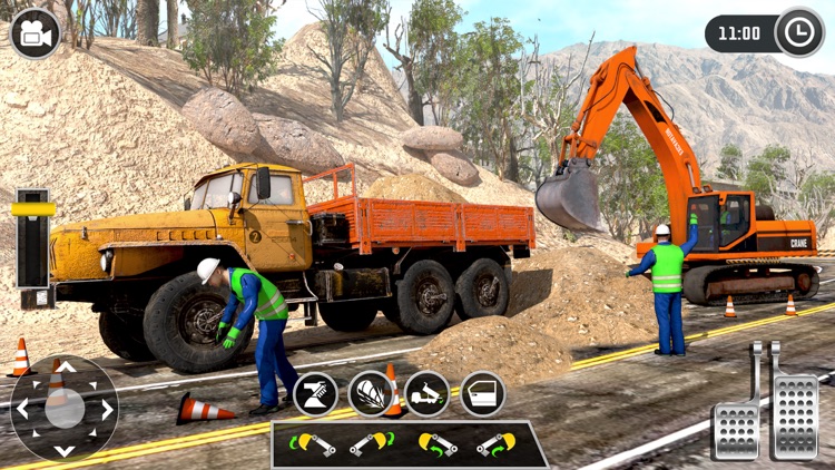 Construction Excavator Games
