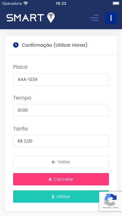 Smart Zona Azul Screenshot