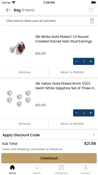 Paris Jewelry Screenshot