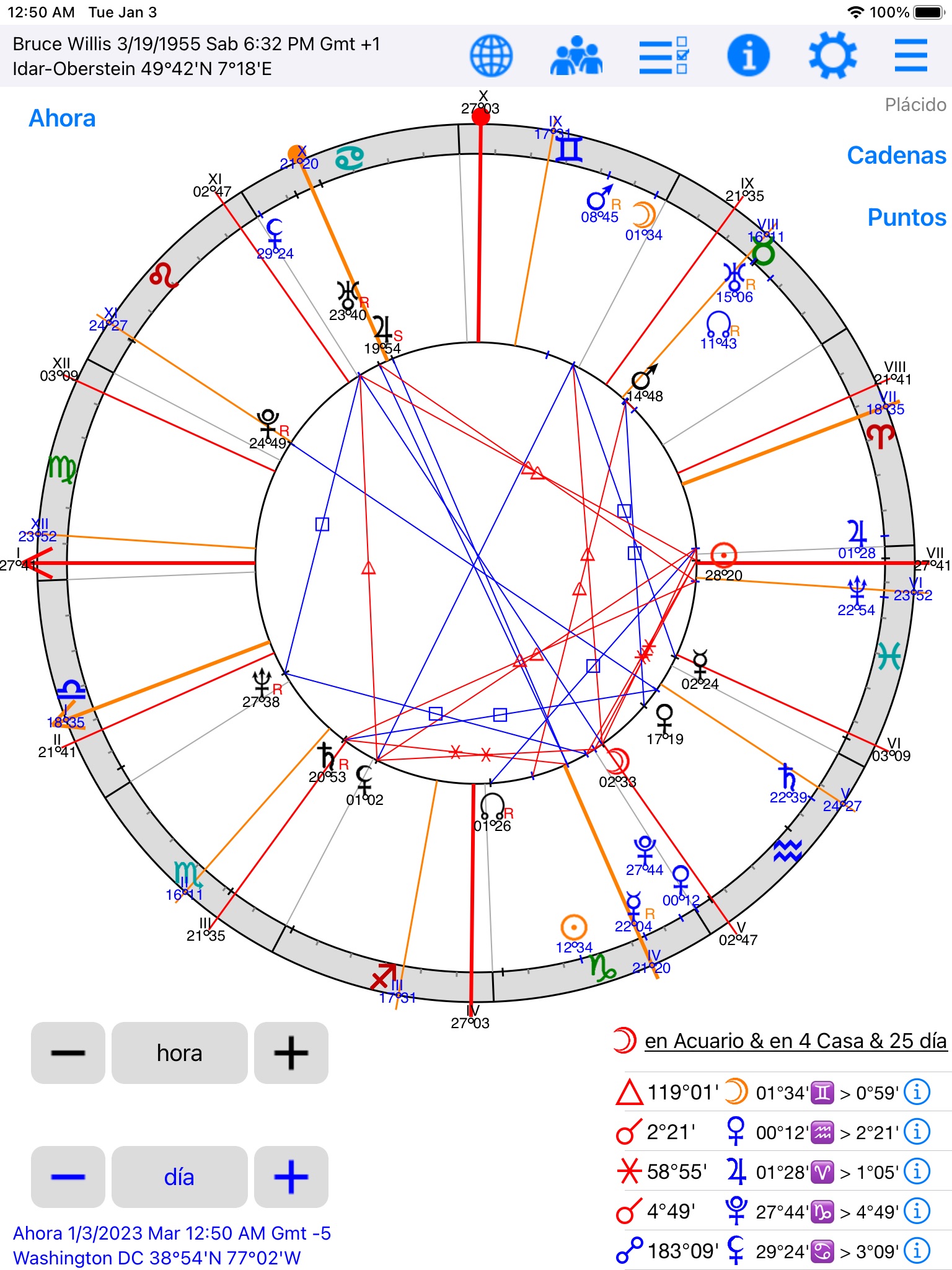 Astrological Charts Lite screenshot 2