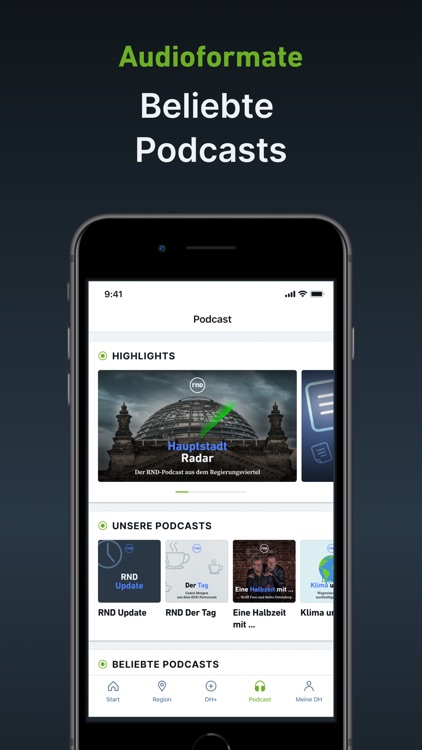 DH - Nachrichten und Podcast screenshot-5