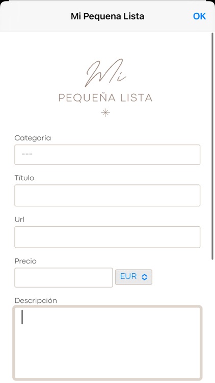 Mi Pequena Lista