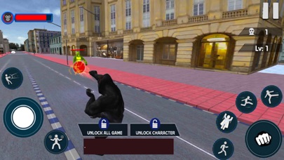 Gorilla Rampage City Fight Screenshot