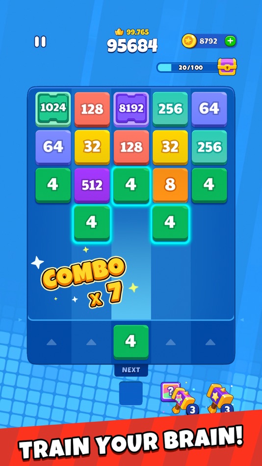 #2. Happy Puzzle® Shoot Block 2048 (iOS) 由: Games Vessel Pte. Ltd.