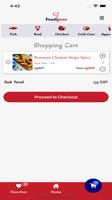 FoodLoverEg Screenshot