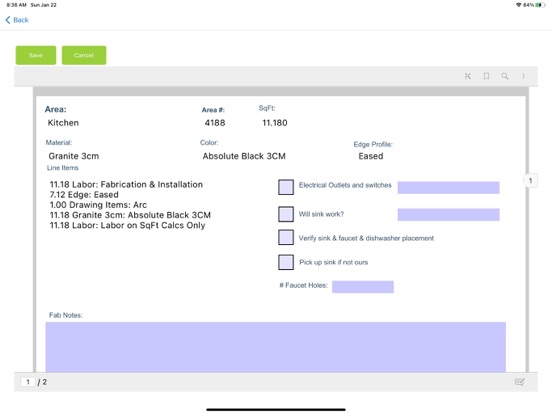 Screenshot #5 pour ActionFlow Paperless