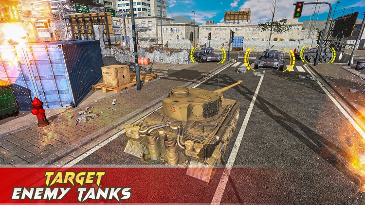 Army Tank Battle War Game 3D