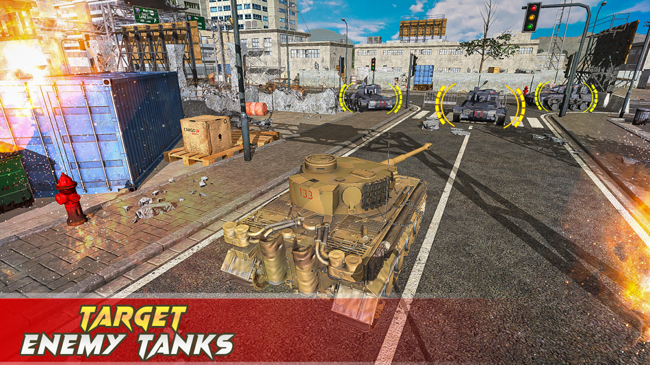 #1. Army Tank Battle War Game 3D (iOS) 来自: Bilal Ahmad