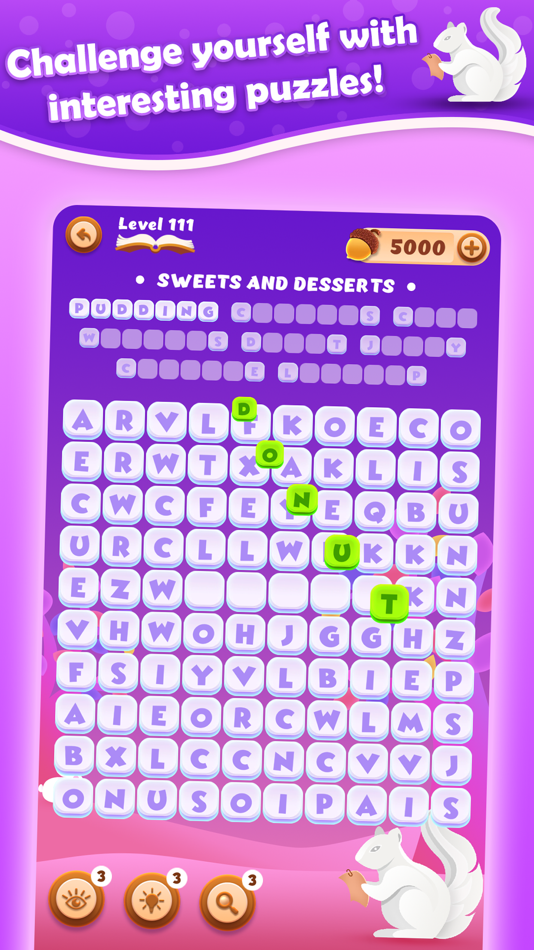 #5. Word Slide: Swipe Puzzle Game (iOS) 由: Gaurav Vara