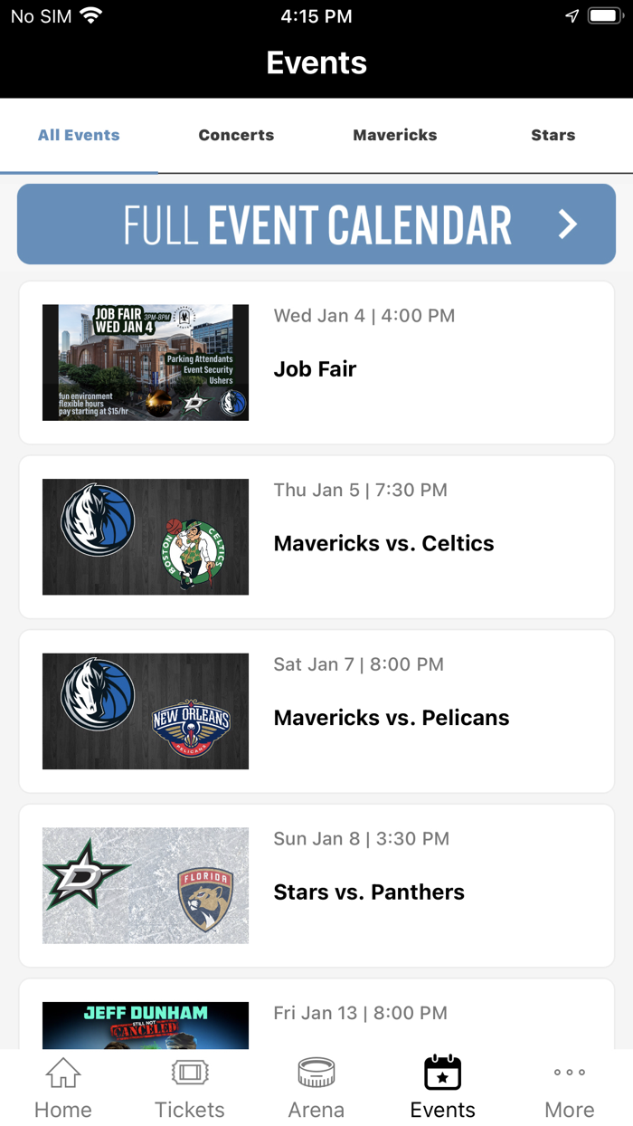 American Airlines Center App