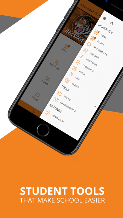 Wellsville Jr./Sr. High School Screenshot