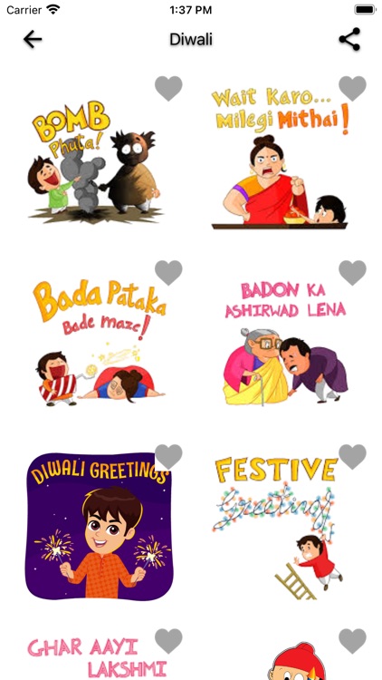 Chat Stickers App