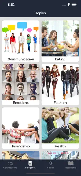 Game screenshot English Conversation Speaking apk