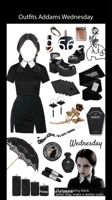 Dress Up : Addams wednesday Screenshot