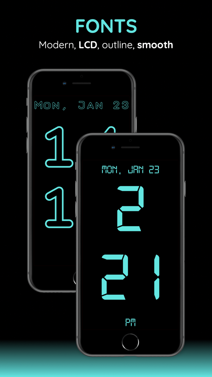 Bed Time  Large Clock