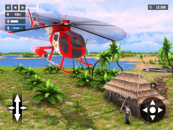Screenshot #4 pour Helicopter Rescue Flying Sim