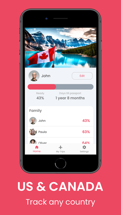 Citizenship Tracker US, Canada Screenshot