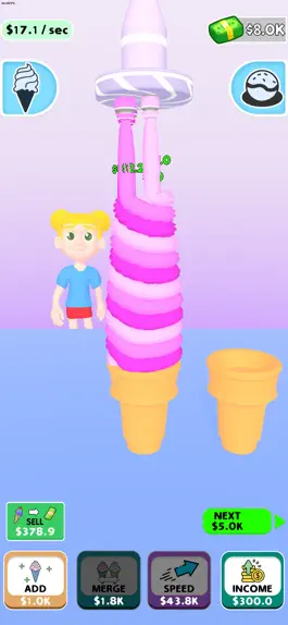 Game screenshot Ice Cream Idle 3D! mod apk