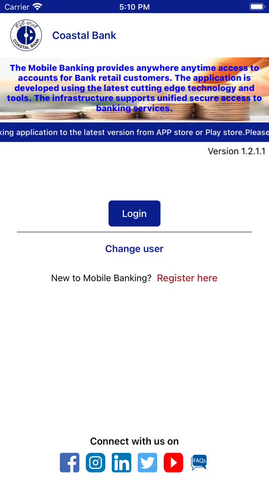 #2. Coastal Mobile Banking (iOS) 由: Coastal Bank