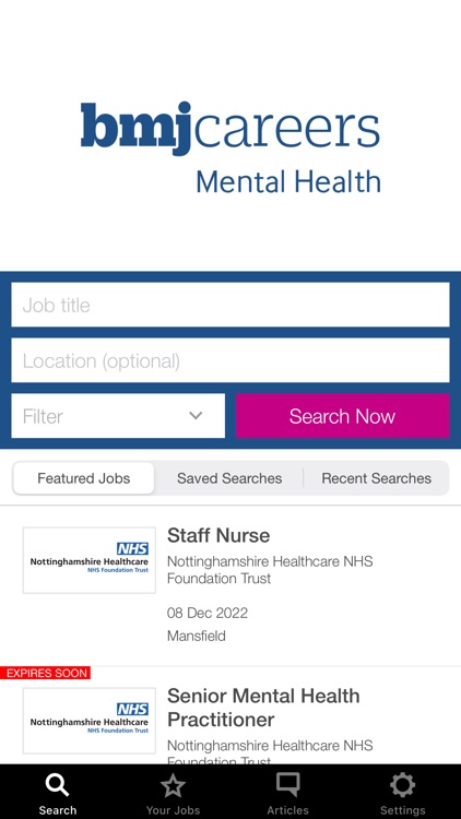 BMJ Careers MH