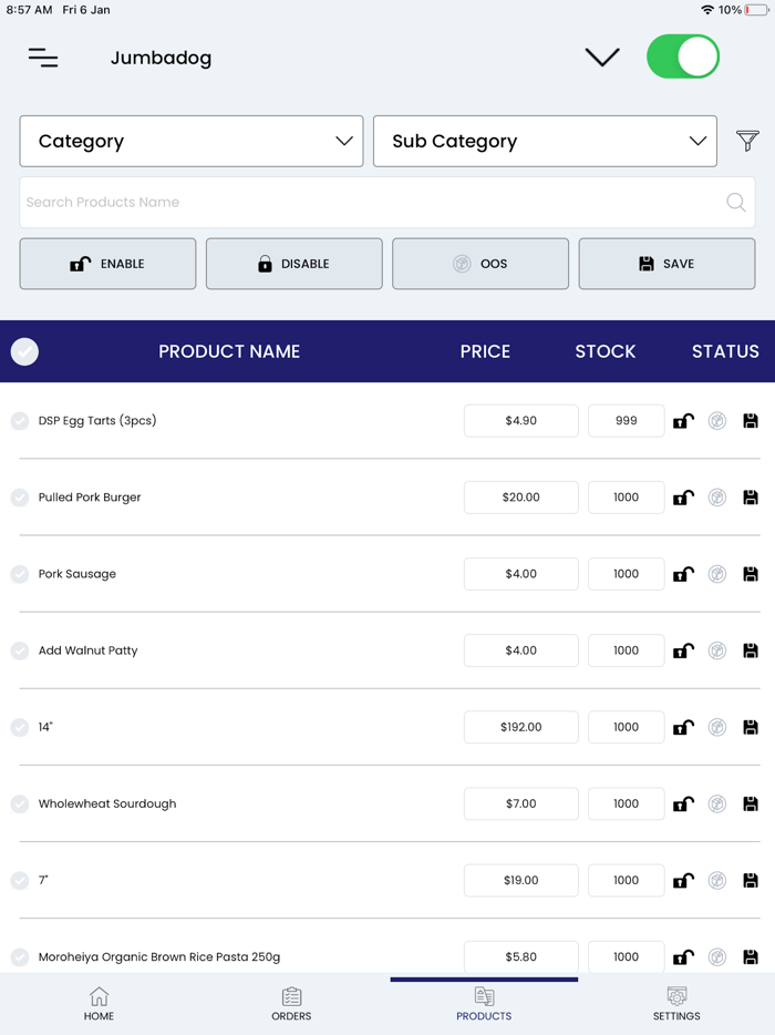 NinjaOS Business Center Mobile