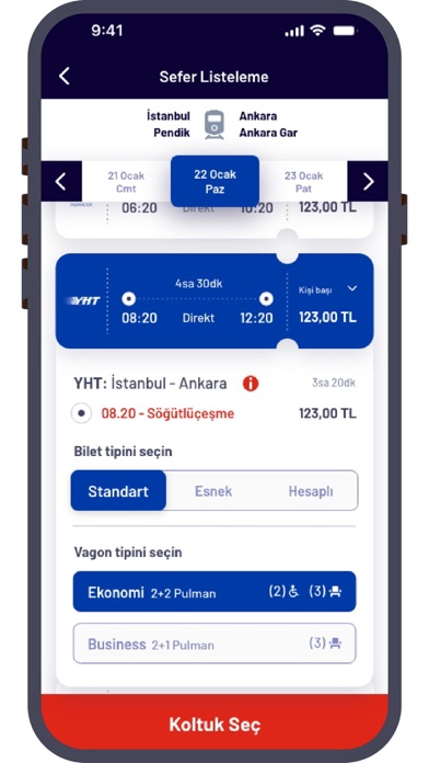 E-Bilet screenshot 4