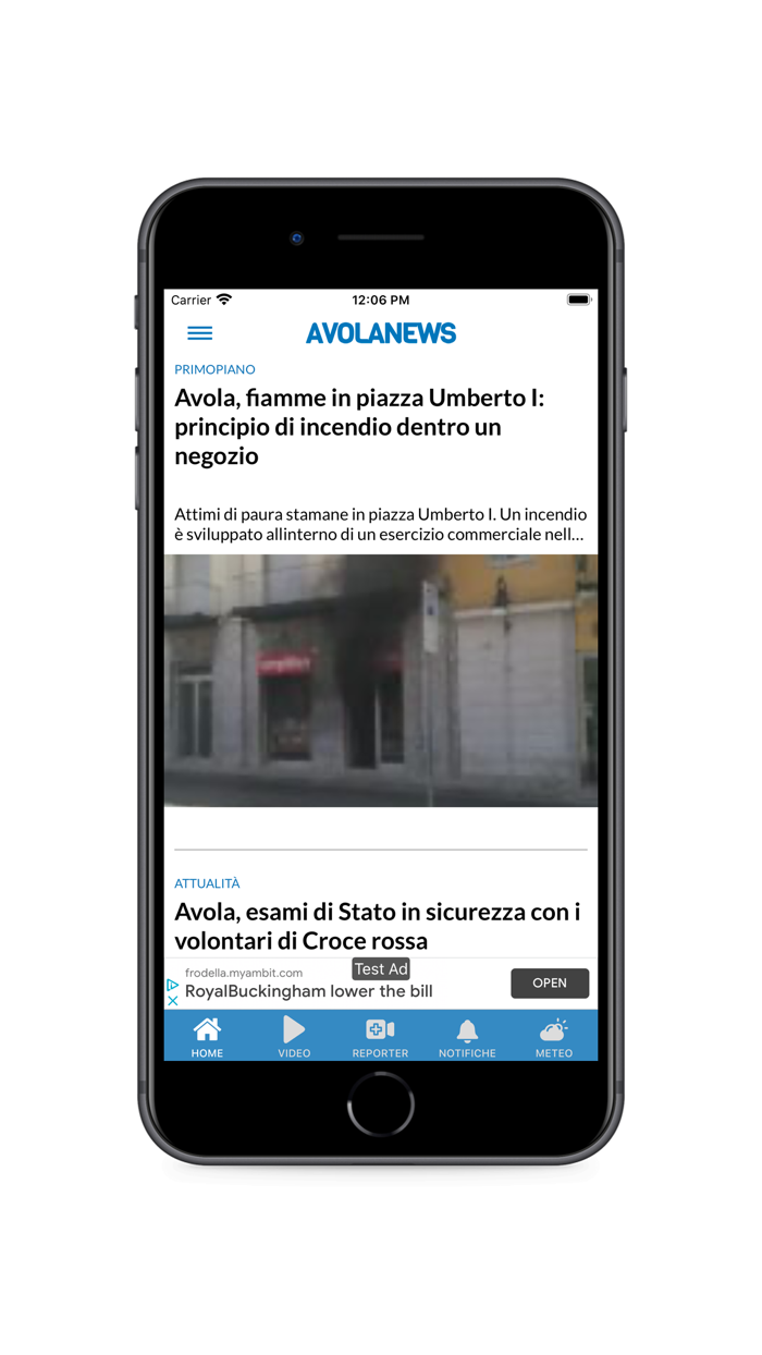 Avola News mobile