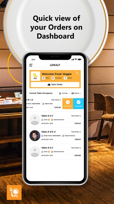 Screenshot 1 of Lokaly Dine In App