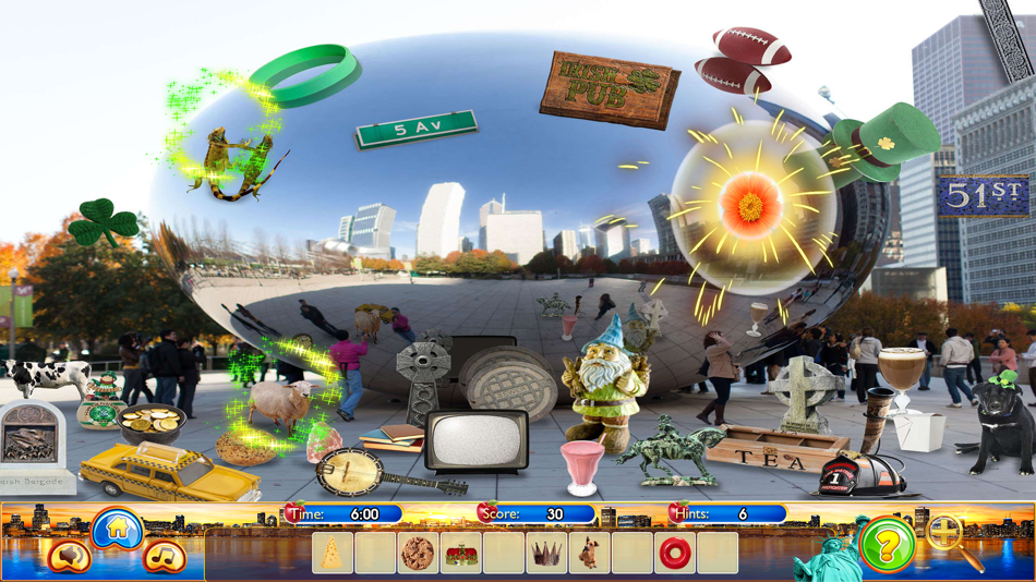 #8. Hidden Object New York Chicago (iOS) โดย: Brainfull, LLC