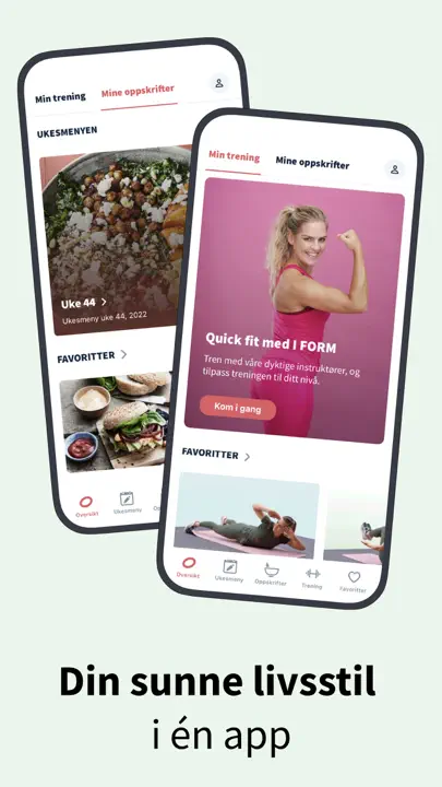 I FORM – Trening Og Sunn Mat iPhone-skjermbilde 2