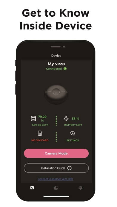 VEZO 360 Screenshot
