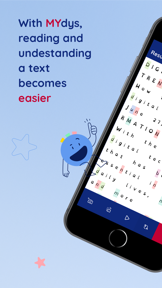 #1. MYdys - aid for dyslexia (iOS) 由: FACIL'iti