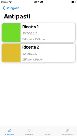 Game screenshot myRicettario apk