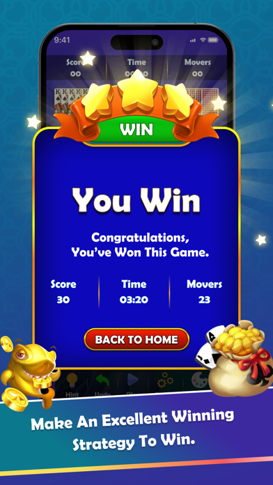 Aqua Solitaire Screenshot