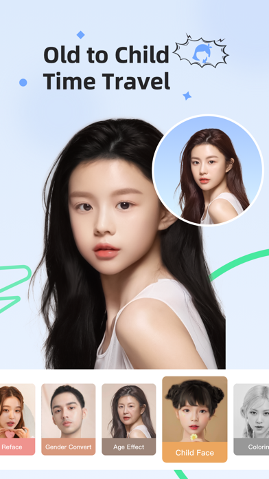Cartoon Avatar: Hairstyle Make Screenshot