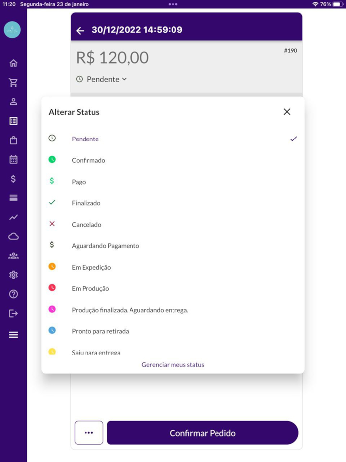 Jarbas Sales and Orders