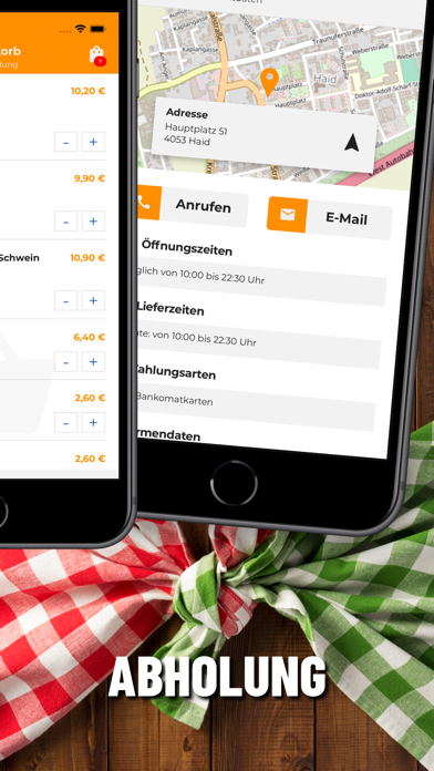 Pizza und Burger Screenshot