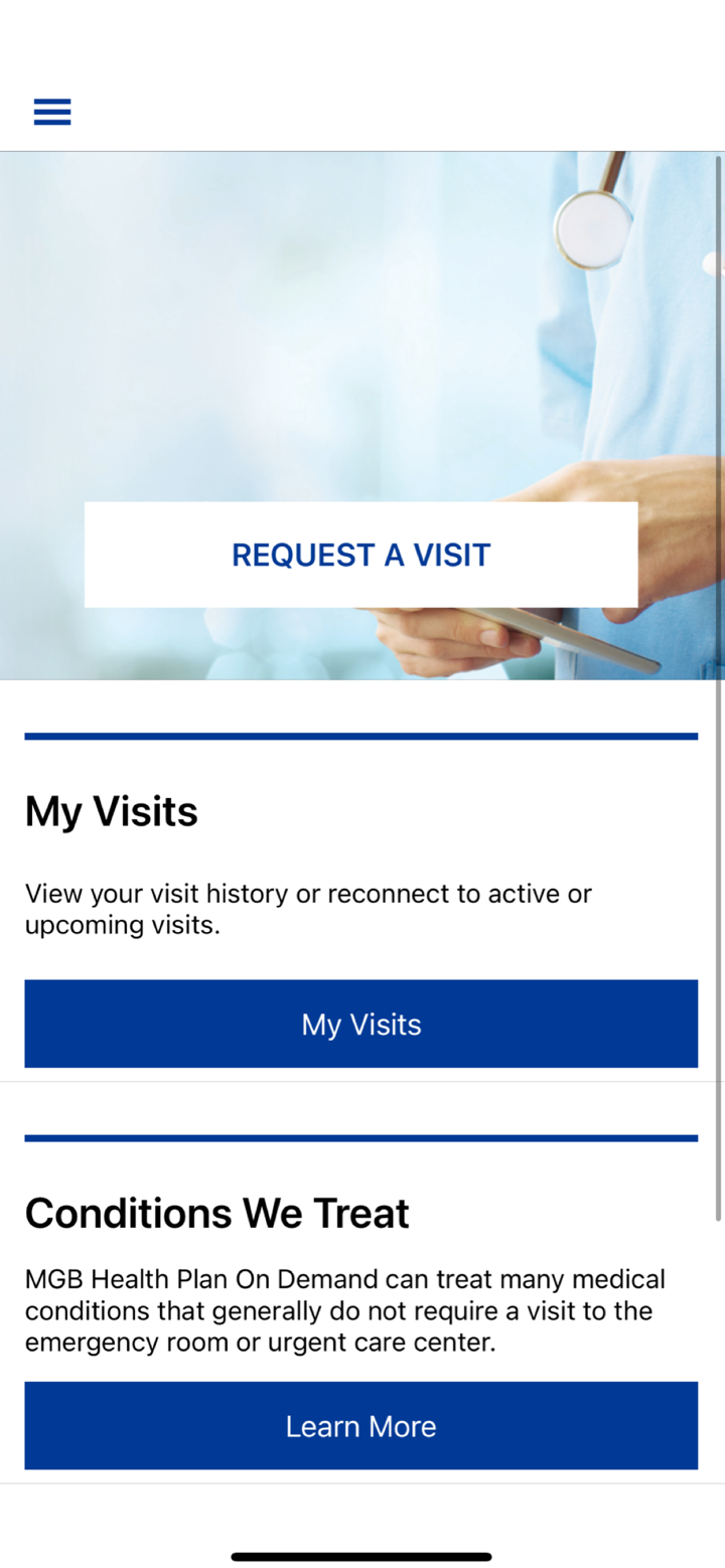 MGB Health Plan On Demand screenshot 2