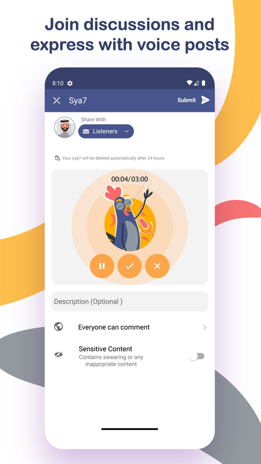 #2. Ehky (iOS) 由: Ahmed Mahmoud