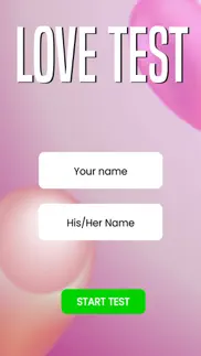 my crush love tester fun app iphone screenshot 1