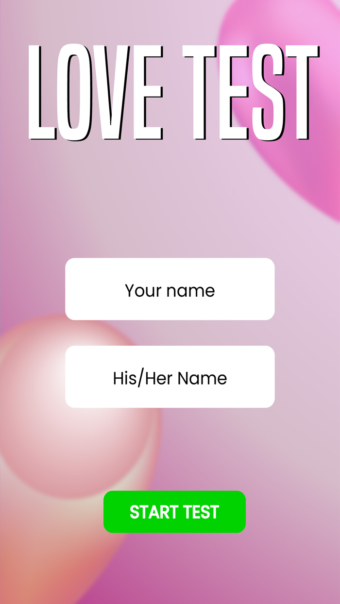 My Crush Love Tester Fun App