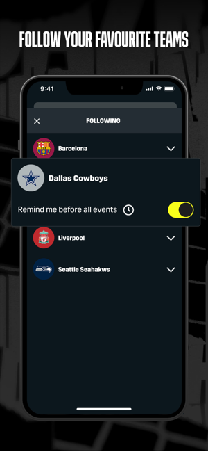 ‎DAZN: Stream Live Sports Screenshot