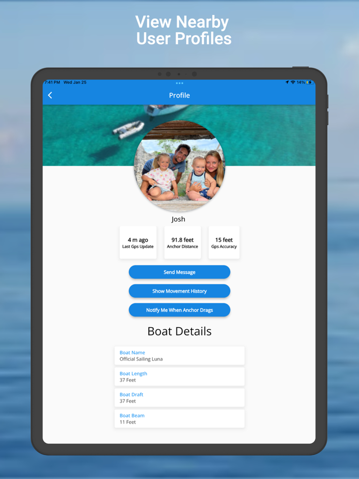 Social Anchor - Anchor Alarm