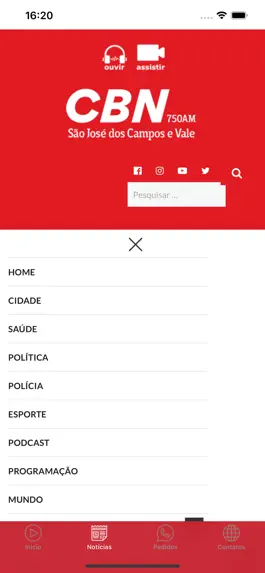 Game screenshot RÁDIO CBN VALE apk