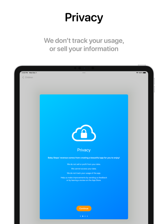 Baby Steps - Pregnancy & Baby iPad screenshot 5 - Medical app