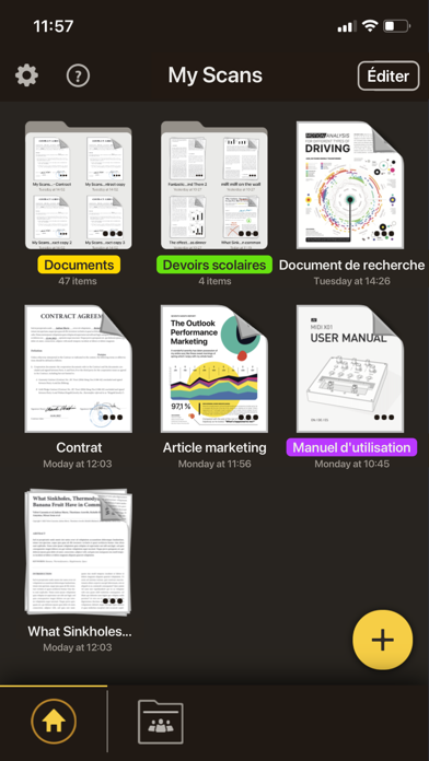 Screenshot #2 pour My Scans PRO, pdf scanner app