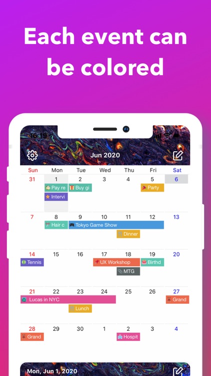 Sticker Calendar: Time Planner