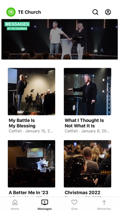 The Experience Church App Screenshot