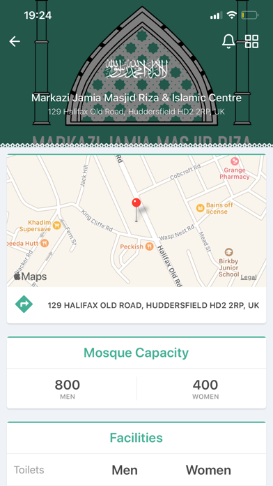 Markazi Jamia Masjid Riza Screenshot