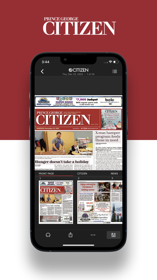 #2. PG Citizen (iOS) 来自: PressReader Inc